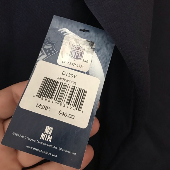 Navy Dallas Cowboys Hoodie - Picture 2 of 5